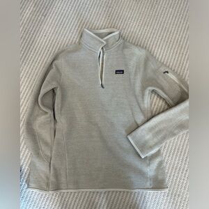 Patagonia Off-White Fleece Pullover